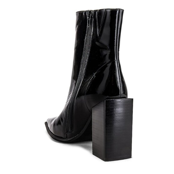Jeffrey Campbell LA-SIREN PATENT Boots - NEW WITH BOX - Picture 3 of 13